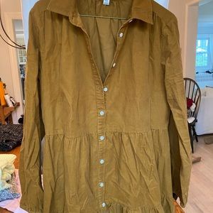 Jcrew corduroy dress